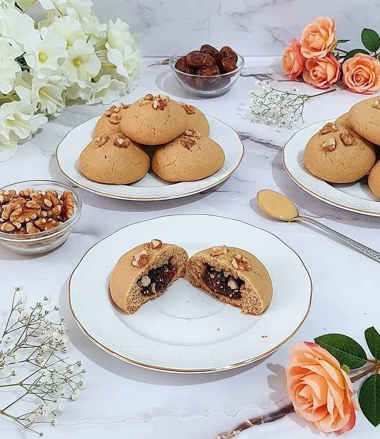 کوکی مغزدار خرما