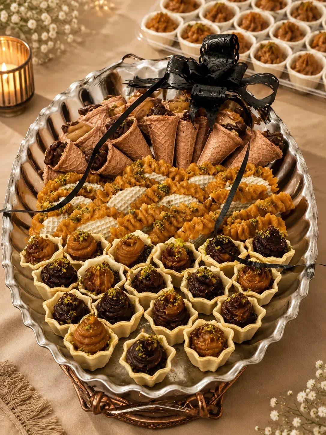 سینی شیرینی مخلوط