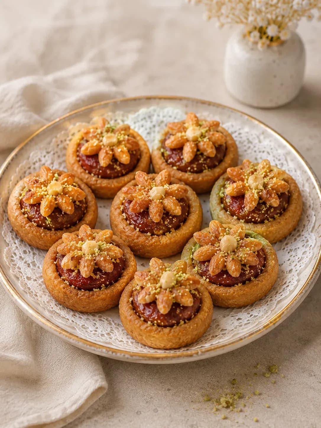 تارت گردویی